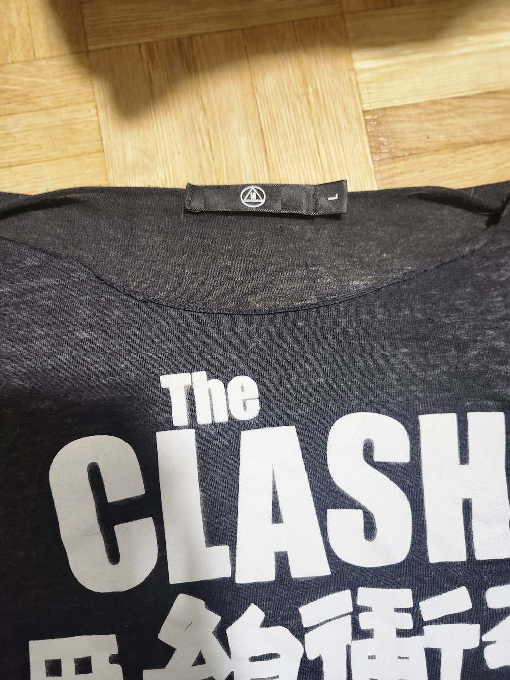 All Saints Black Graphic 'The Clash' Tee